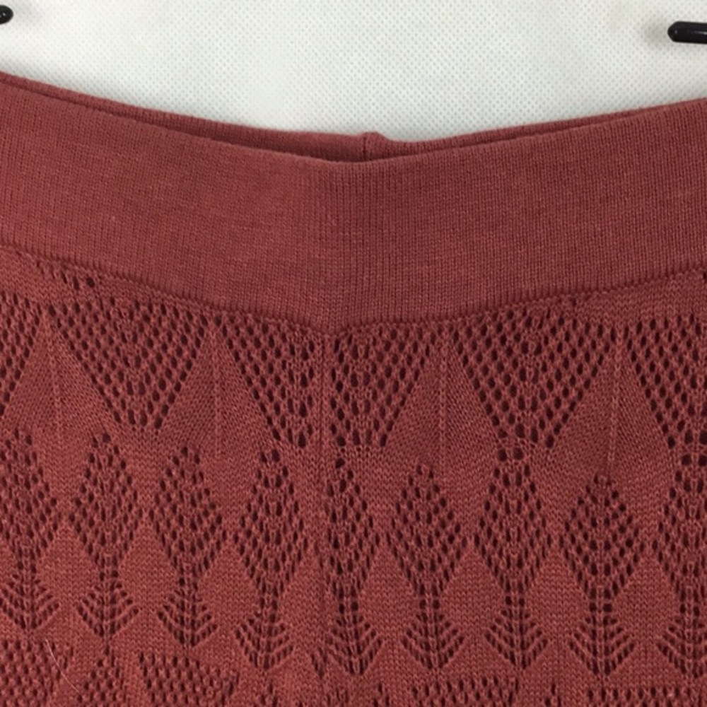 NWT ANTHROPOLOGIE Flat White Crochet Pointelle Wide Leg Pant - Picture 9 of 12
